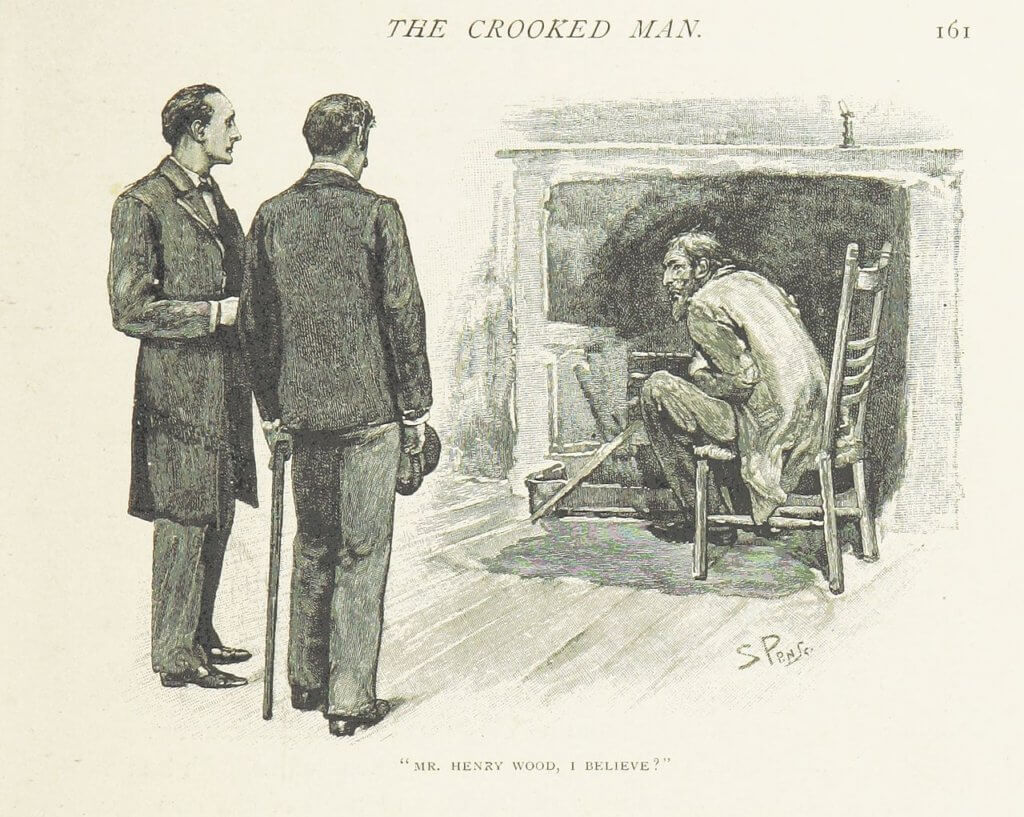 Picture from Memoirs of Sherlock Holmes story
